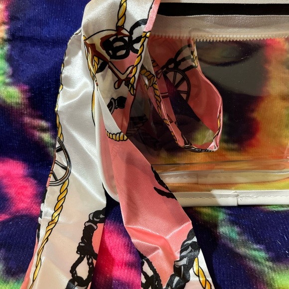 Sleek Ivory Game Time Clear Crossbody - Picture 2 of 5